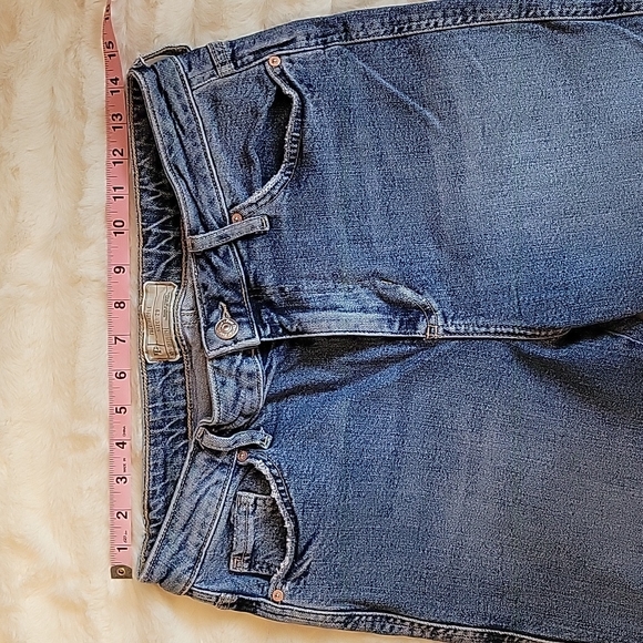 EUC Free People Distressed Boyfriend Jean 29 / 28 👖 Raw Hem - Picture 5 of 10